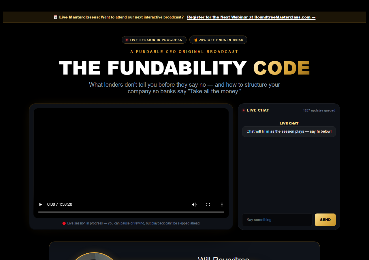 Replay page