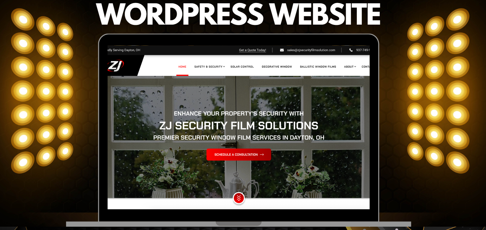 WordPress screenshot